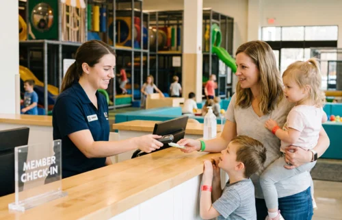 Membership programs for indoor playgrounds